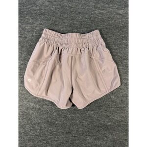 Lululemon Shorts Womens 4 Lavender Hotty Hot Low Rise Athletic Lightweight